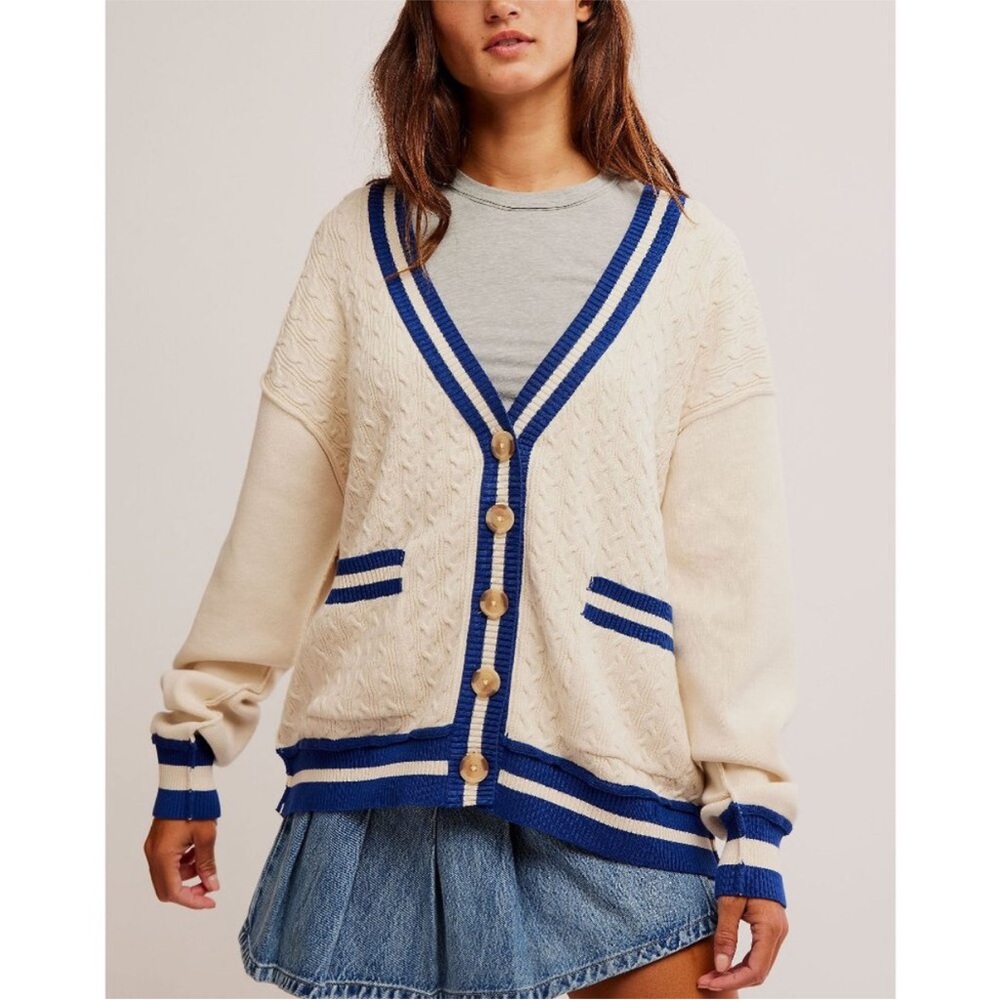 NWT We The Free Varsity Cardi We The Free